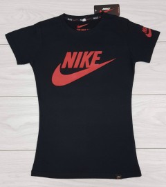 NIKE Ladies T-Shirt (BLACK) (S - M - L - XL)