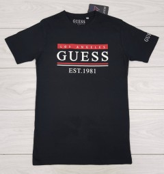 GUESS Ladies T-Shirt (BLACK) (S - M - L - XL)