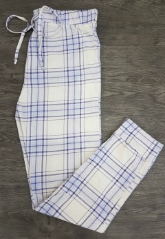 OVS Ladies Pants (WHITE - BLUE) (S - M - L)