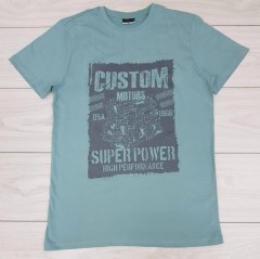 ALPHAR ONE Mens T-Shirt (BLUE - GREEN) (M - L - XL - XXL)