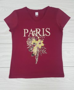 BASICS Ladies T-Shirt (PURPLE) (XXS - XS - S - M - L - XL - XXL)
