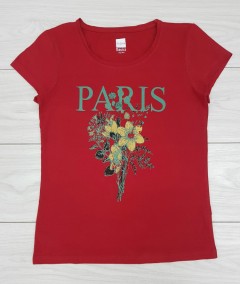 BASICS Ladies T-Shirt (DARK RED) (XXS - XS - S - M - L - XL - XXL)