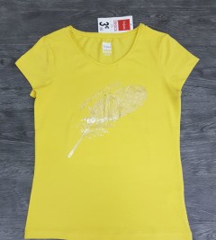 TISAIA Ladies T-Shirt (YELLOW) (XXS - XS - S - M - L - XL - XXL)