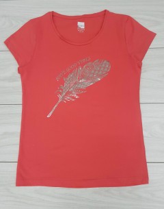 TISAIA Ladies T-Shirt (RED) (XXS - XS - S - M - L - XL - XXL)