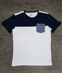 BASICS Mens T-Shirt (WHITE) (XXS - XS - S - M - L - XL - XXL)