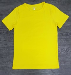 BASICS Mens T-Shirt (YELLOW) (XXS - XS - S - M - L - XL - XXL)