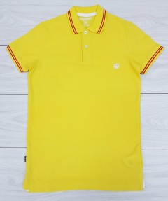 TRN1961 Mens Polo T-Shirt (YELLOW) (XXS - XS - S - M - L - XL - XXL)