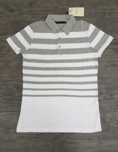 PIAZA ITALIAMAN Mens Polo T-Shirt (GREY) (XXS - XS - S - M - L - XL - XXL)