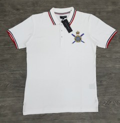 JEAN-LOUIS SCHERRER Mens Polo T-Shirt (WHITE) (XXS - XS - S - M - L - XL - XXL)