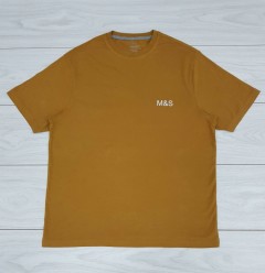 M&S COLLECTION Mens T-Shirt (YELLOW) (XXS - XS - S - M - L - XL - XXL - 3XL - 4XL)