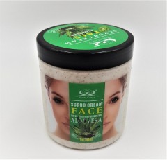 PRETTY COWRY  Aloe Vera Face And Body Scrub Cream 500ML (MOS)