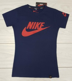 NIKE Ladies T-Shirt (NAVY) (S - M - L - XL)