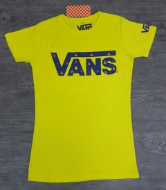 VANS Ladies T-Shirt (YELLOW) (S - M - L - XL) 