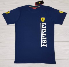 FERRARI Mens T-Shirt (NAVY) (S - M - L - XL)