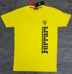 FERRARI Mens T-Shirt (YELLOW) (S - M - L - XL)