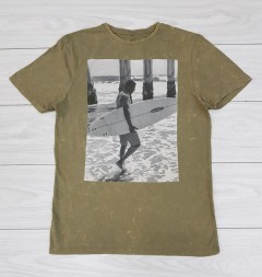 BASIC Mens T-Shirt (BROWN) (XXS - XS - S - M - L - XL - XXL)