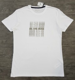 INEXTENSO Mens T-Shirt (WHITE) (M - L - XXL)