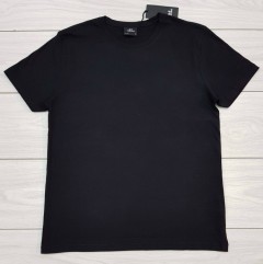 TEEJAYS  Mens T-Shirt (BLACK) (M - L - XL - XXL) 