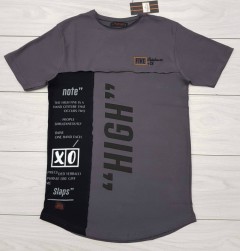 COLOR HUNT Mens T-Shirt (DARK GRAY) (M - L - XL)