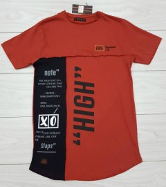 COLOR HUNT  Mens T-Shirt (RED - BLACK) (M - L - XL)