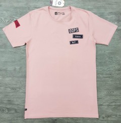 FOUR ONE Mens T-Shirt (PINK) (M - L - XL)