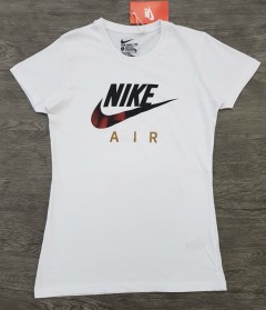 NIKE Ladies T-Shirt (WHITE) (S - M - L - XL)