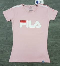 FILA Ladies T-Shirt (PINK) (S - M - L - XL)