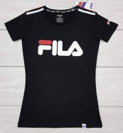 FILA Ladies T-Shirt (BLACK) (S - M - L - XL)