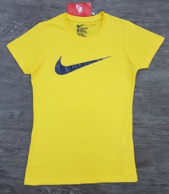 NIKE Ladies T-Shirt (YELLOW) (S - M - L - XL)