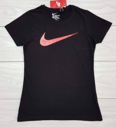 NIKE Ladies T-Shirt (BLACK) (S - M - L - XL)