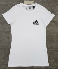 ADIDAS Ladies T-Shirt (WHITE) (S - M - L - XL)