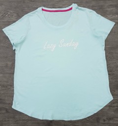 Ladies T-Shirt (LIGHT BLUE) (XL - XXL)