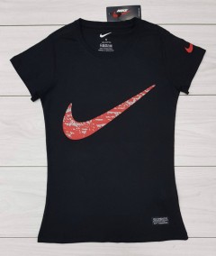NIKE Ladies T-Shirt (BLACK) (S - M - L - XL)
