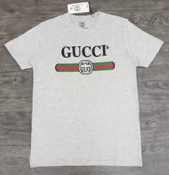 GUCCI Mens T-Shirt (GRAY) (S - M - L - XL)