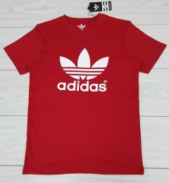 ADIDAS Mens T-Shirt (RED) (S - M - L - XL)