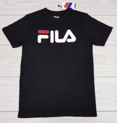 FILA Mens T-Shirt (BLACK) (S - M - L - XL)