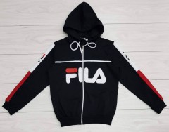 FILA Ladies Turkey Hoody (BLACK) (XL)