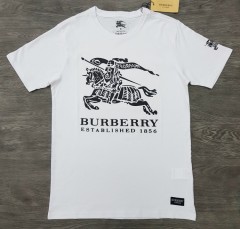 BURBERRY Mens T-Shirt (WHITE) (S - M - L - XL)