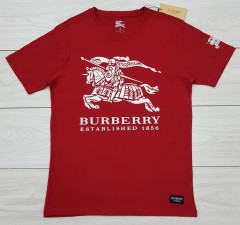 BURBERRY Mens T-Shirt (RED) (S - M - L - XL)
