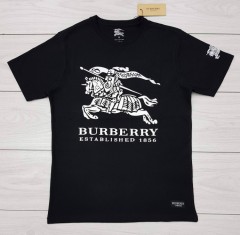 BURBERRY Mens T-Shirt (BLACK) (S - M - L - XL) 