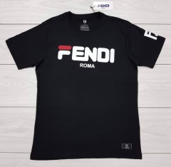 FENDI Mens T-Shirt (BLACK) (S - M - L - XL)