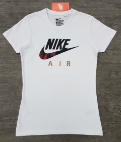 NIKE Ladies T-Shirt (WHITE) (S - M - L - XL)