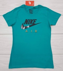 NIKE  Ladies T-Shirt (BLUE - GREEN) (S - M - L - XL) 