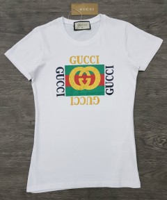 GUCCI Ladies T-Shirt (WHITE) (S - M - L - XL)