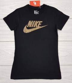 NIKE  Ladies T-Shirt (BLACK) (S - M - L - XL)