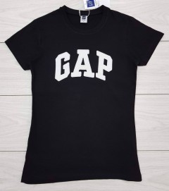 GAP Ladies T-Shirt (BLACK) (S - M - L - XL)