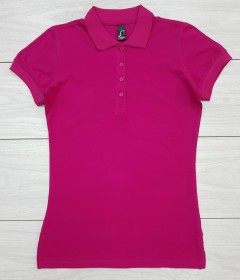 PASSION Ladies Polo Shirt (PINK) (S - M - L - XL - XXL)