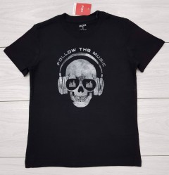 FOX Boys T-Shirt (BLACK) (8 Years)