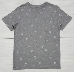 KIABI Boys T-Shirt (GRAY) (12 to 14 Years) 