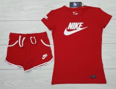 NIKE Ladies Shorty Set (RED) (S - M - L - XL)